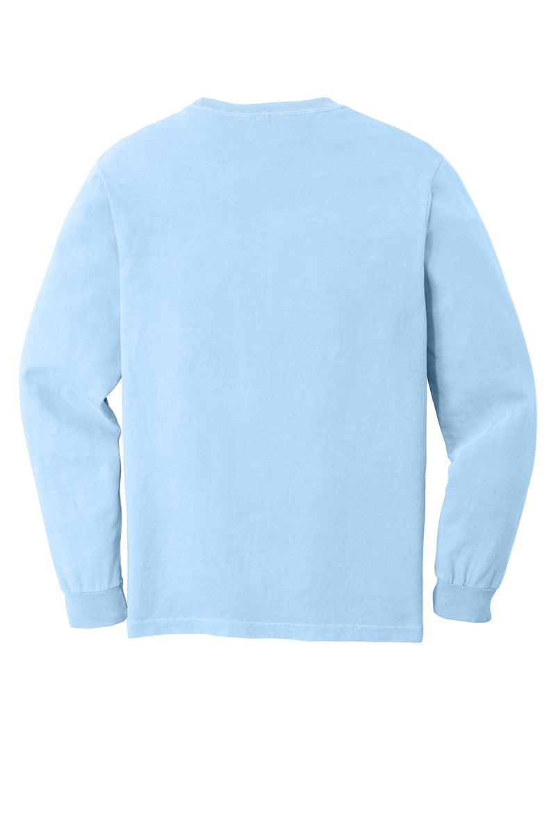 COMFORT COLORS  Heavyweight Ring Spun Long Sleeve Tee - Hydrangea
