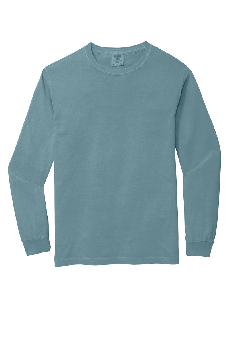 COMFORT COLORS  Heavyweight Ring Spun Long Sleeve Tee - Ice Blue