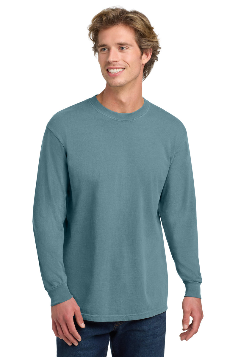COMFORT COLORS  Heavyweight Ring Spun Long Sleeve Tee - Ice Blue