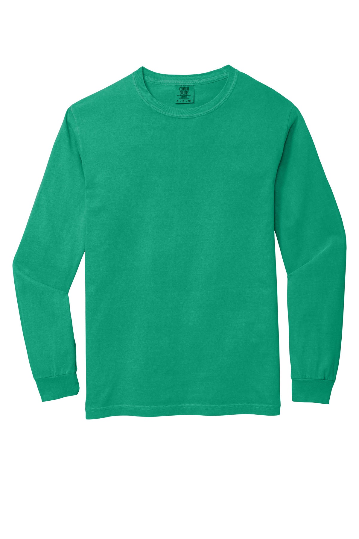 COMFORT COLORS  Heavyweight Ring Spun Long Sleeve Tee - Island Green