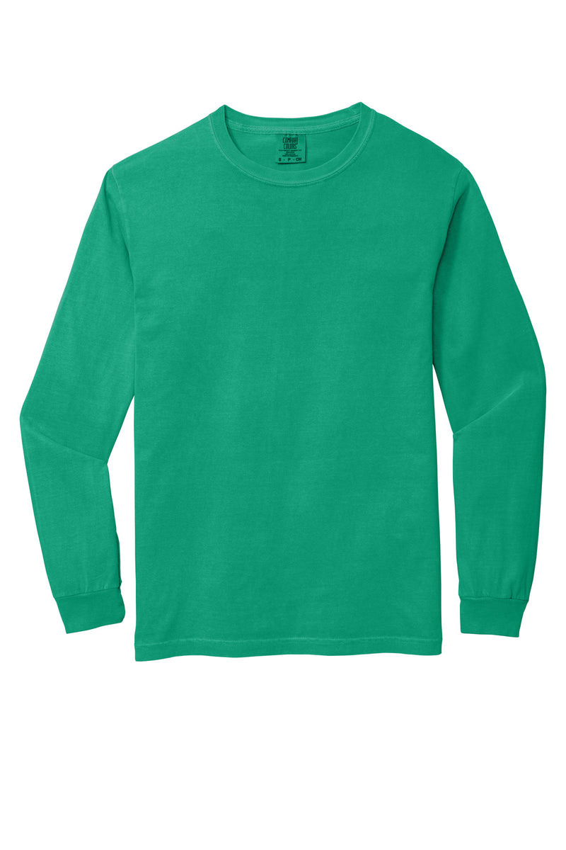 COMFORT COLORS  Heavyweight Ring Spun Long Sleeve Tee - Island Green