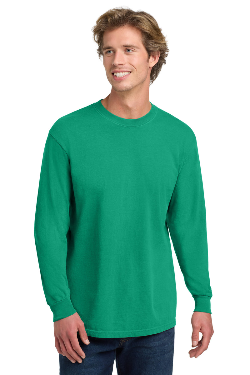 COMFORT COLORS  Heavyweight Ring Spun Long Sleeve Tee - Island Green