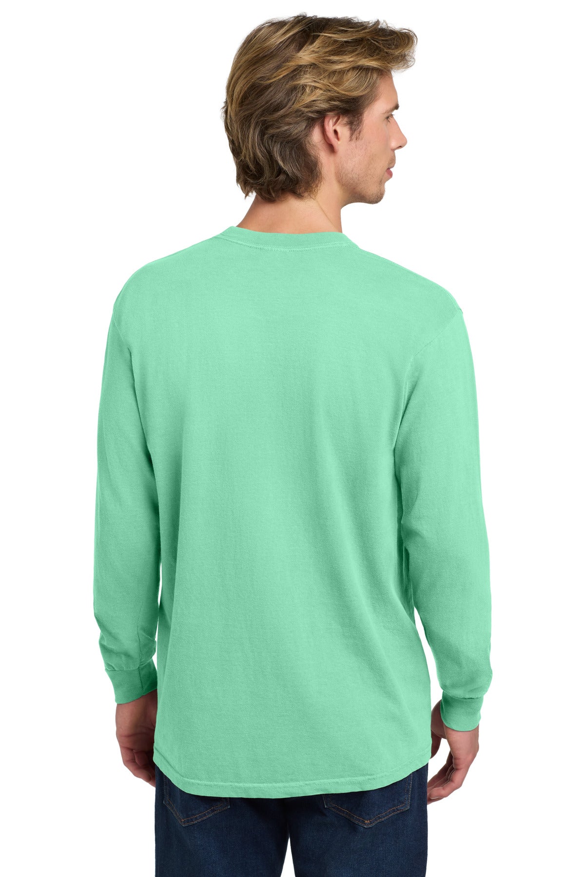 COMFORT COLORS  Heavyweight Ring Spun Long Sleeve Tee - Island Reef