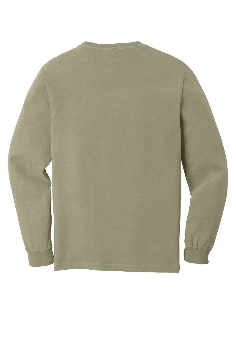 COMFORT COLORS  Heavyweight Ring Spun Long Sleeve Tee - Khaki