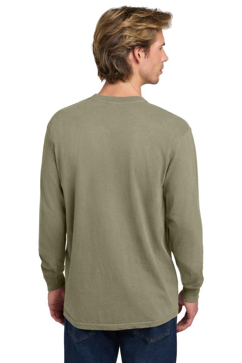 COMFORT COLORS  Heavyweight Ring Spun Long Sleeve Tee - Khaki