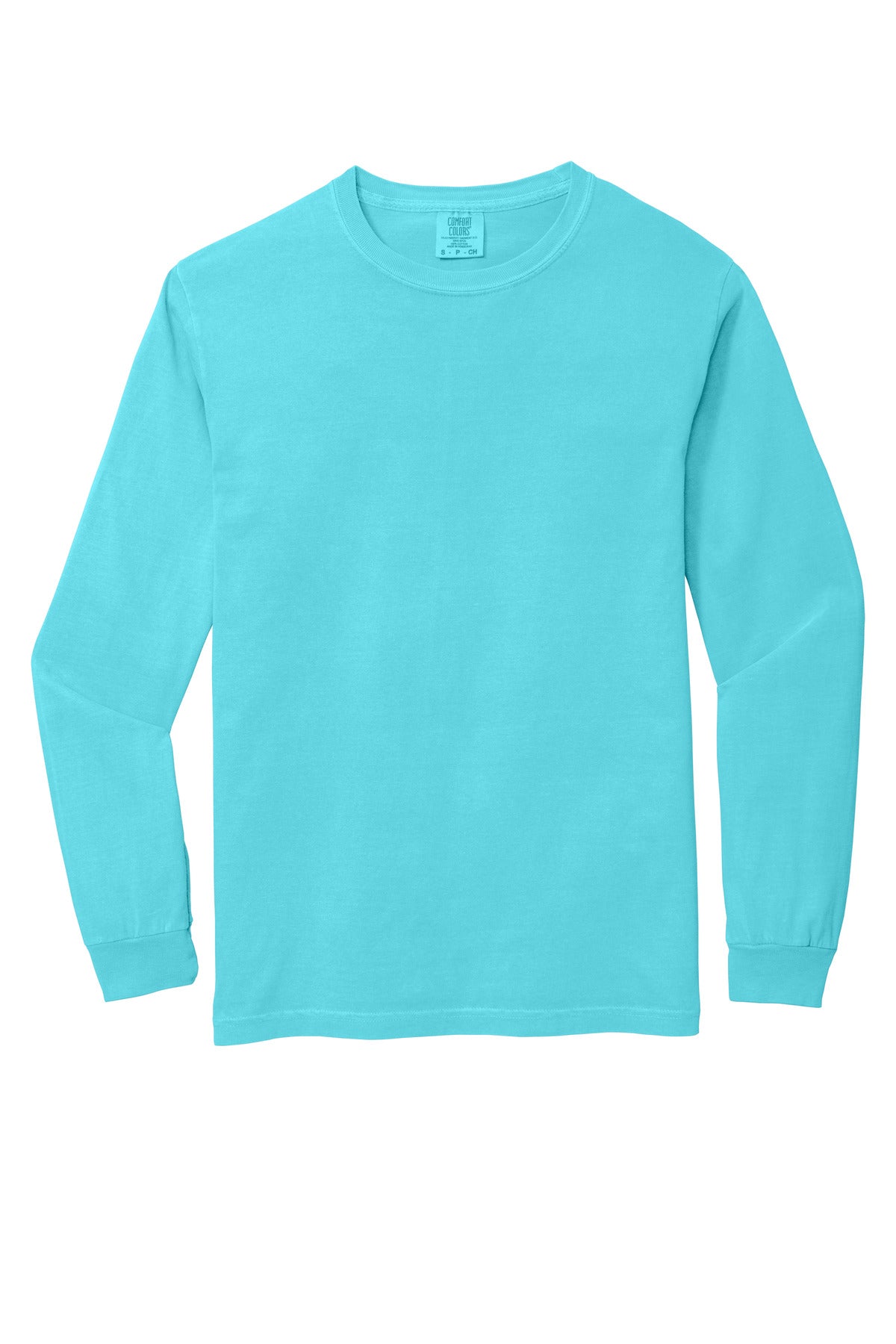 COMFORT COLORS  Heavyweight Ring Spun Long Sleeve Tee - Lagoon