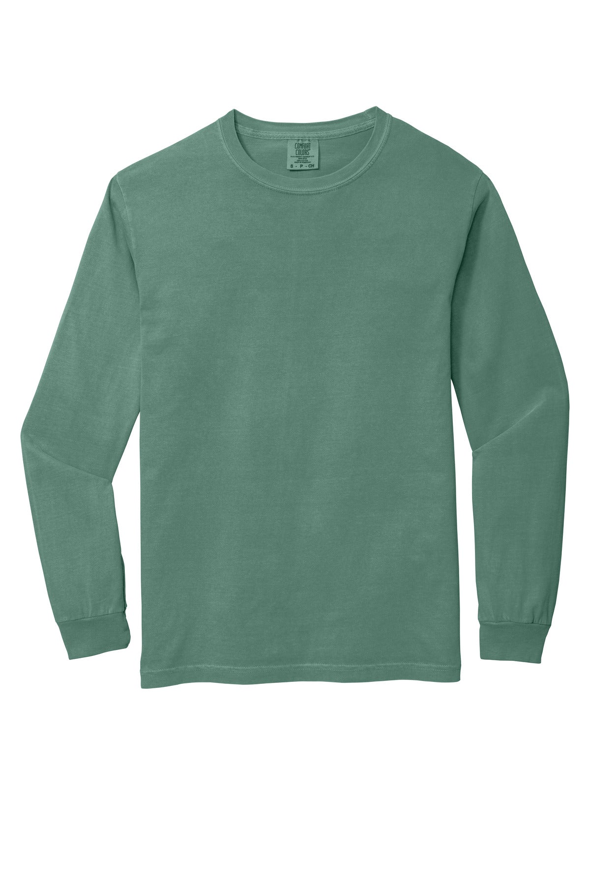 COMFORT COLORS  Heavyweight Ring Spun Long Sleeve Tee - Light Green