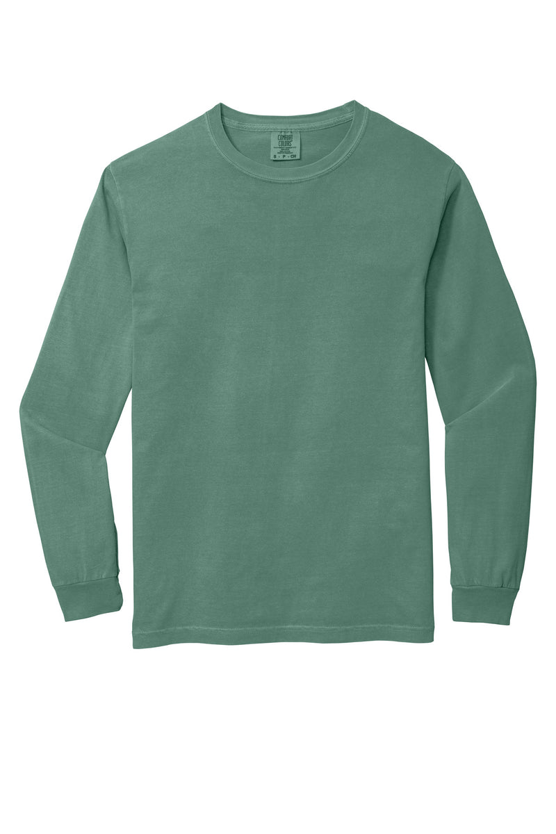 COMFORT COLORS  Heavyweight Ring Spun Long Sleeve Tee - Light Green