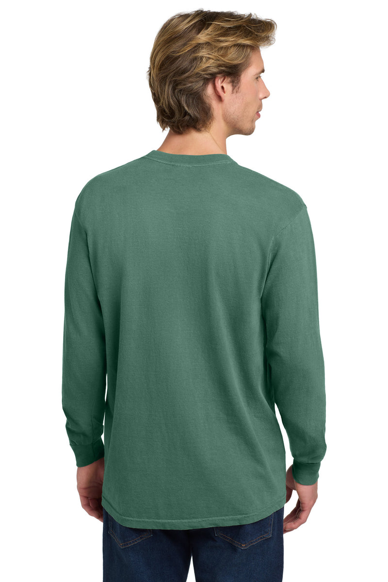 COMFORT COLORS  Heavyweight Ring Spun Long Sleeve Tee - Light Green