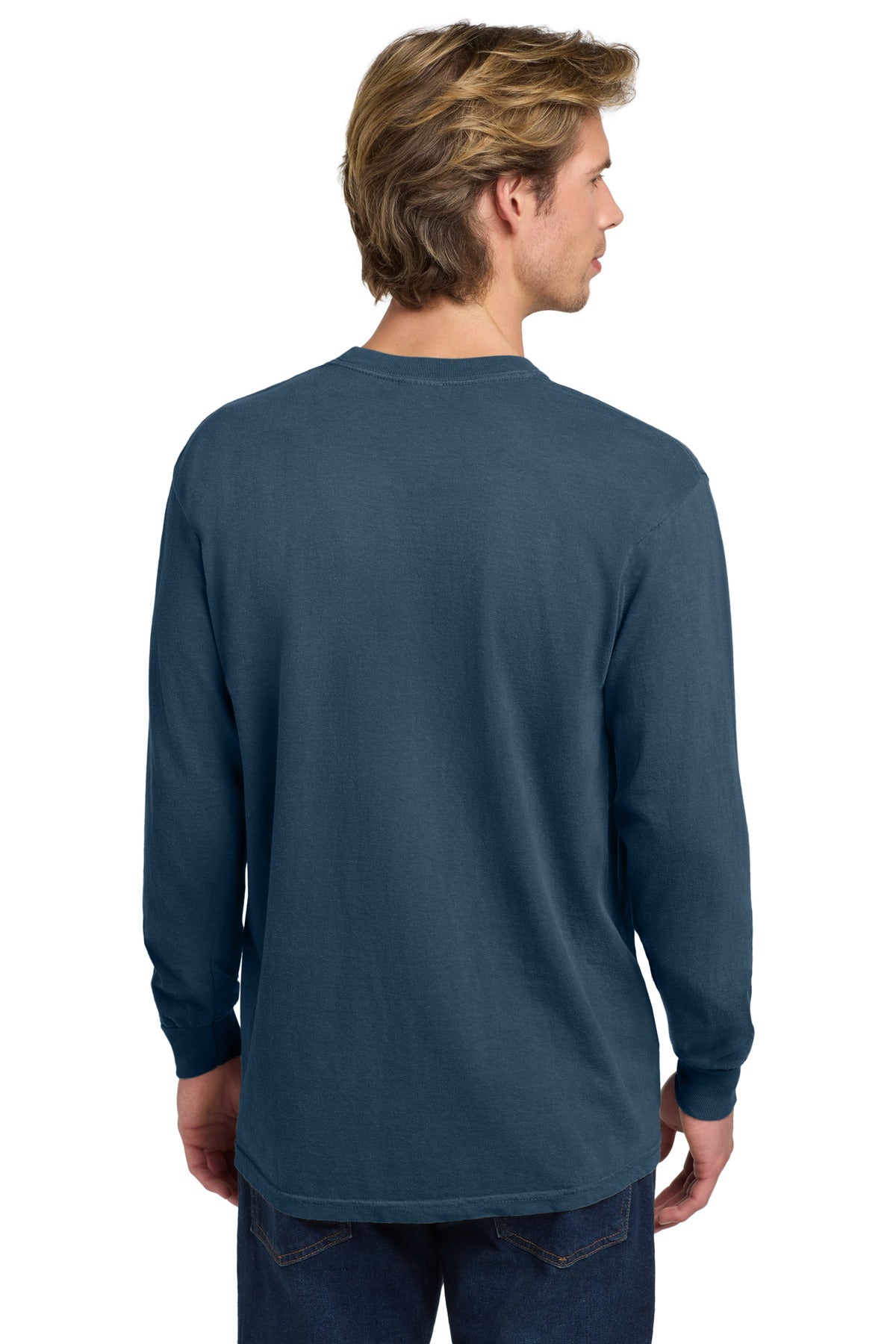 COMFORT COLORS  Heavyweight Ring Spun Long Sleeve Tee - Midnight