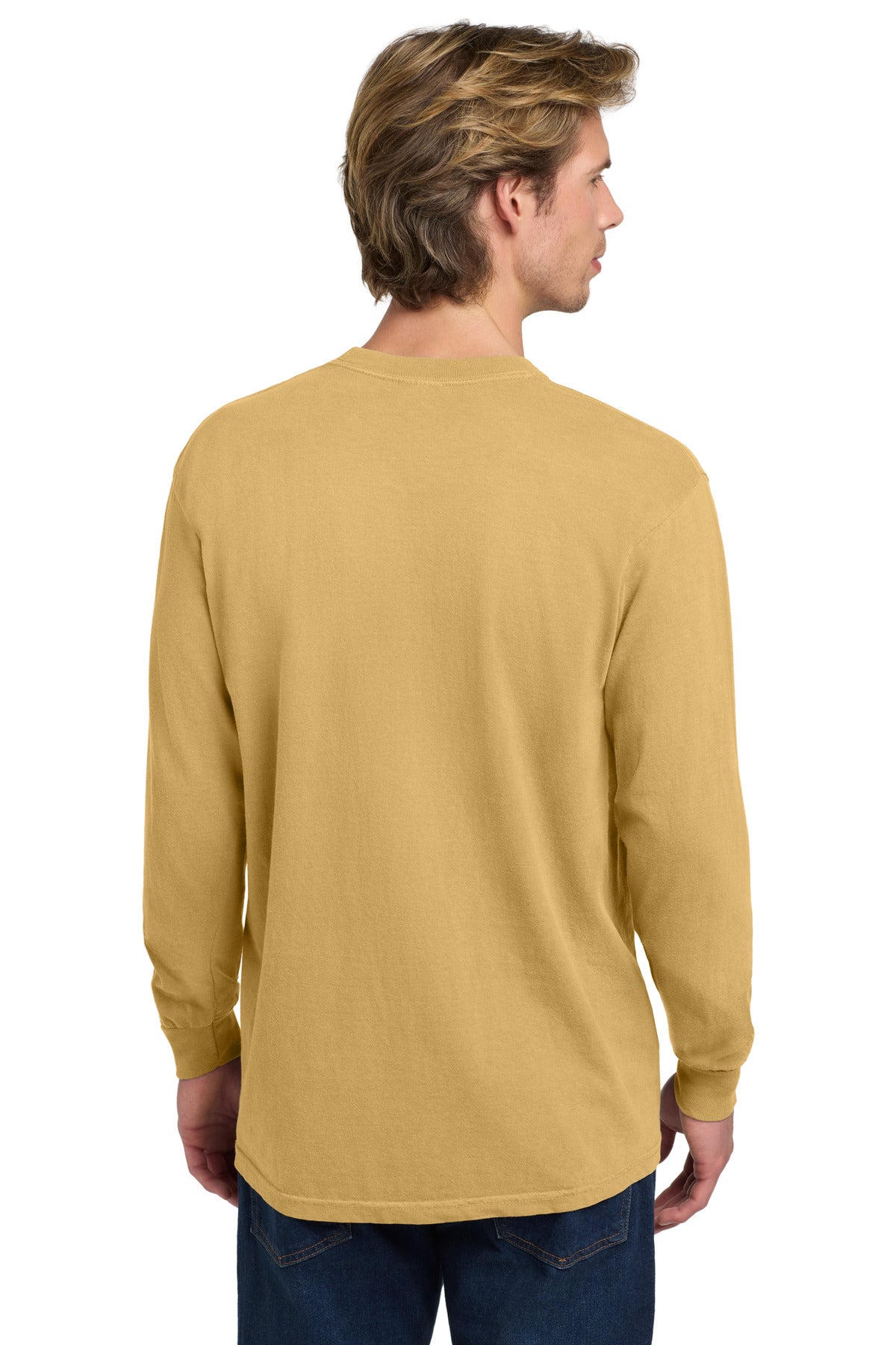 COMFORT COLORS  Heavyweight Ring Spun Long Sleeve Tee - Mustard