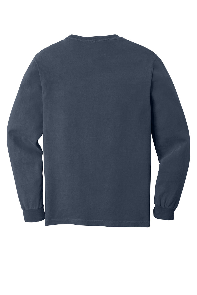 COMFORT COLORS  Heavyweight Ring Spun Long Sleeve Tee - Navy