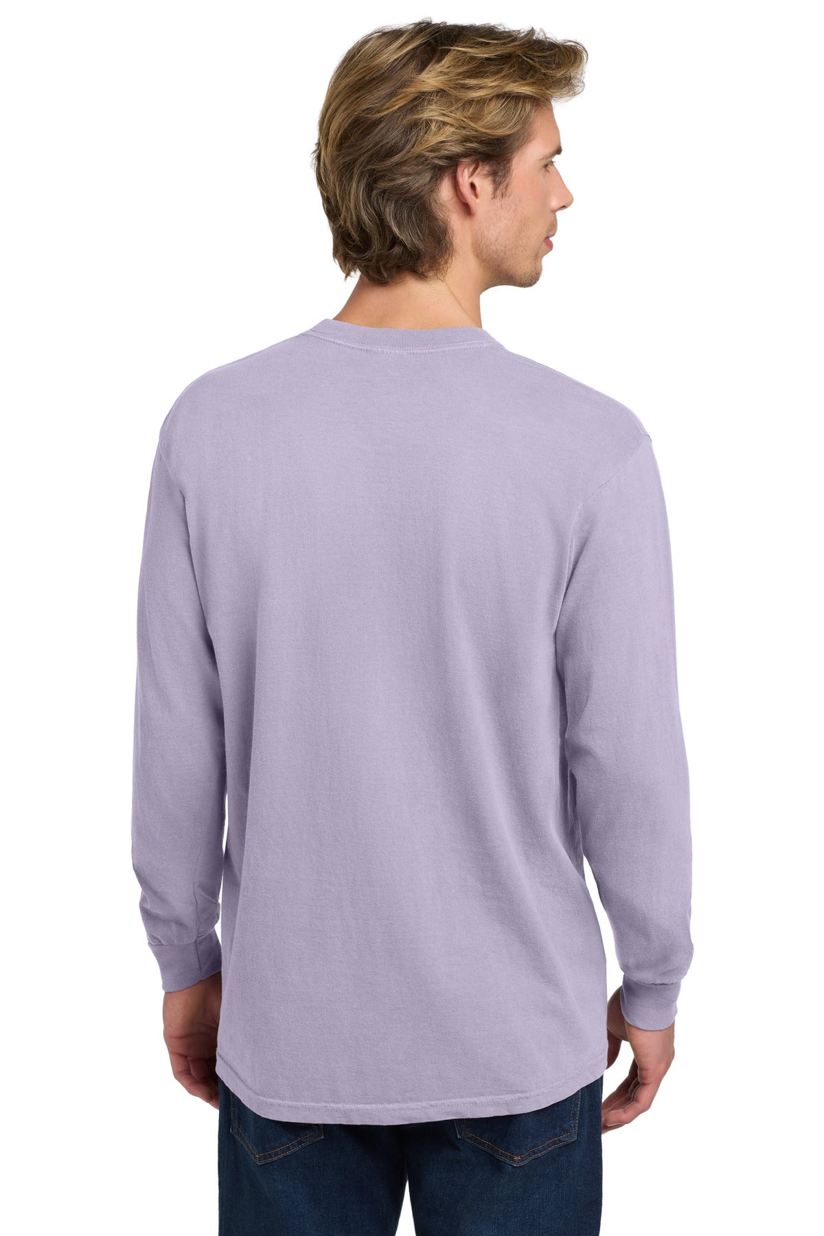 COMFORT COLORS  Heavyweight Ring Spun Long Sleeve Tee - Orchid