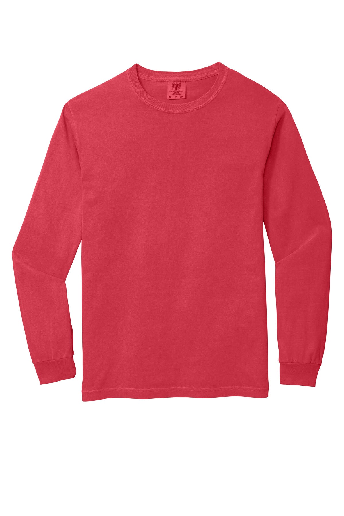 COMFORT COLORS  Heavyweight Ring Spun Long Sleeve Tee - Paprika