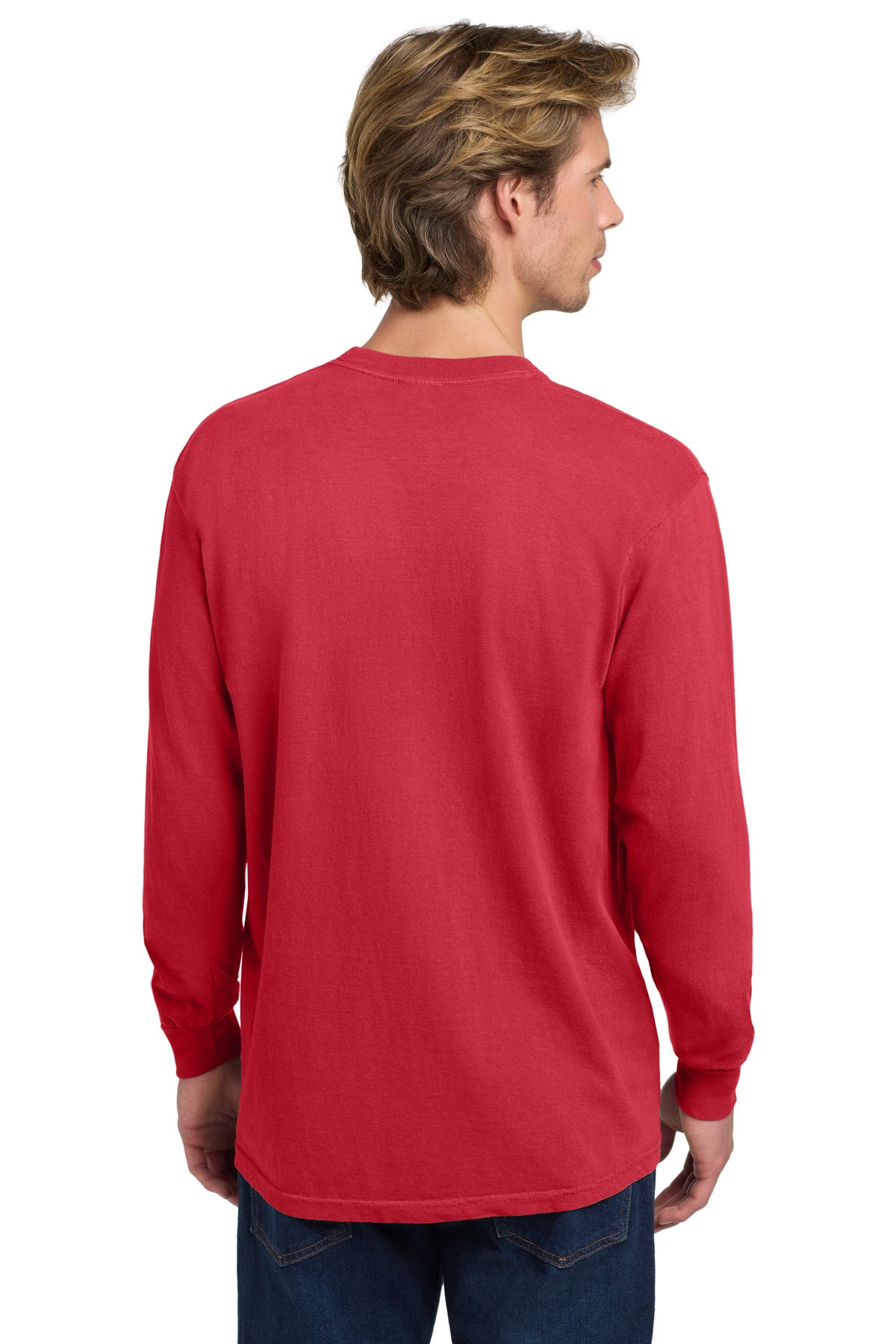 COMFORT COLORS  Heavyweight Ring Spun Long Sleeve Tee - Paprika