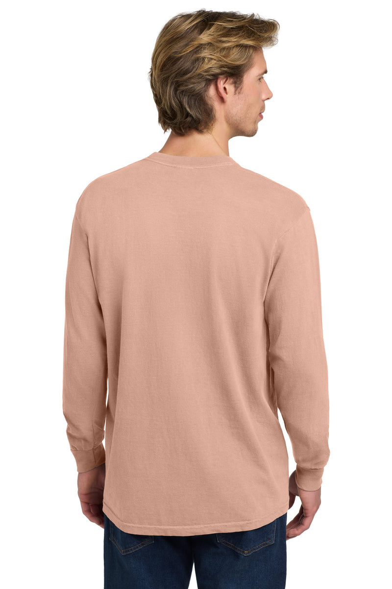 COMFORT COLORS  Heavyweight Ring Spun Long Sleeve Tee - Peachy