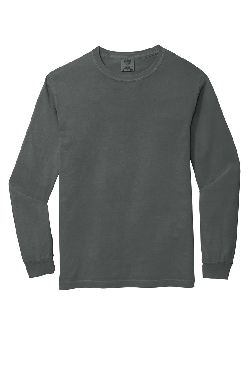 COMFORT COLORS  Heavyweight Ring Spun Long Sleeve Tee - Pepper