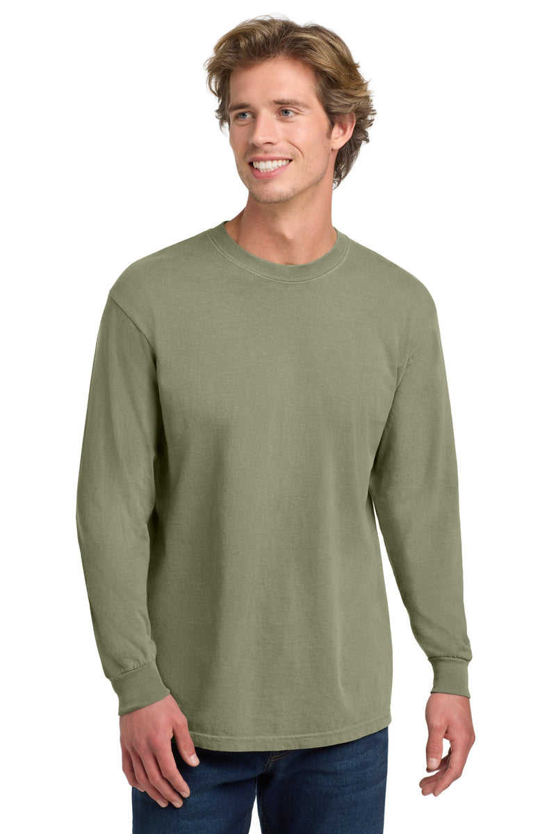 COMFORT COLORS  Heavyweight Ring Spun Long Sleeve Tee - Sandstone