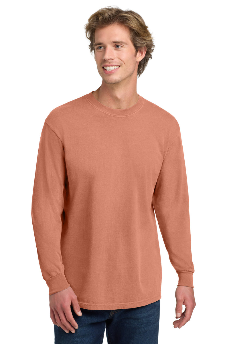 COMFORT COLORS  Heavyweight Ring Spun Long Sleeve Tee - Terracota