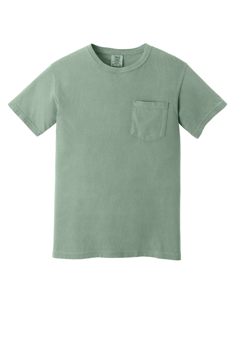 COMFORT COLORS  Heavyweight Ring Spun Pocket Tee - Bay