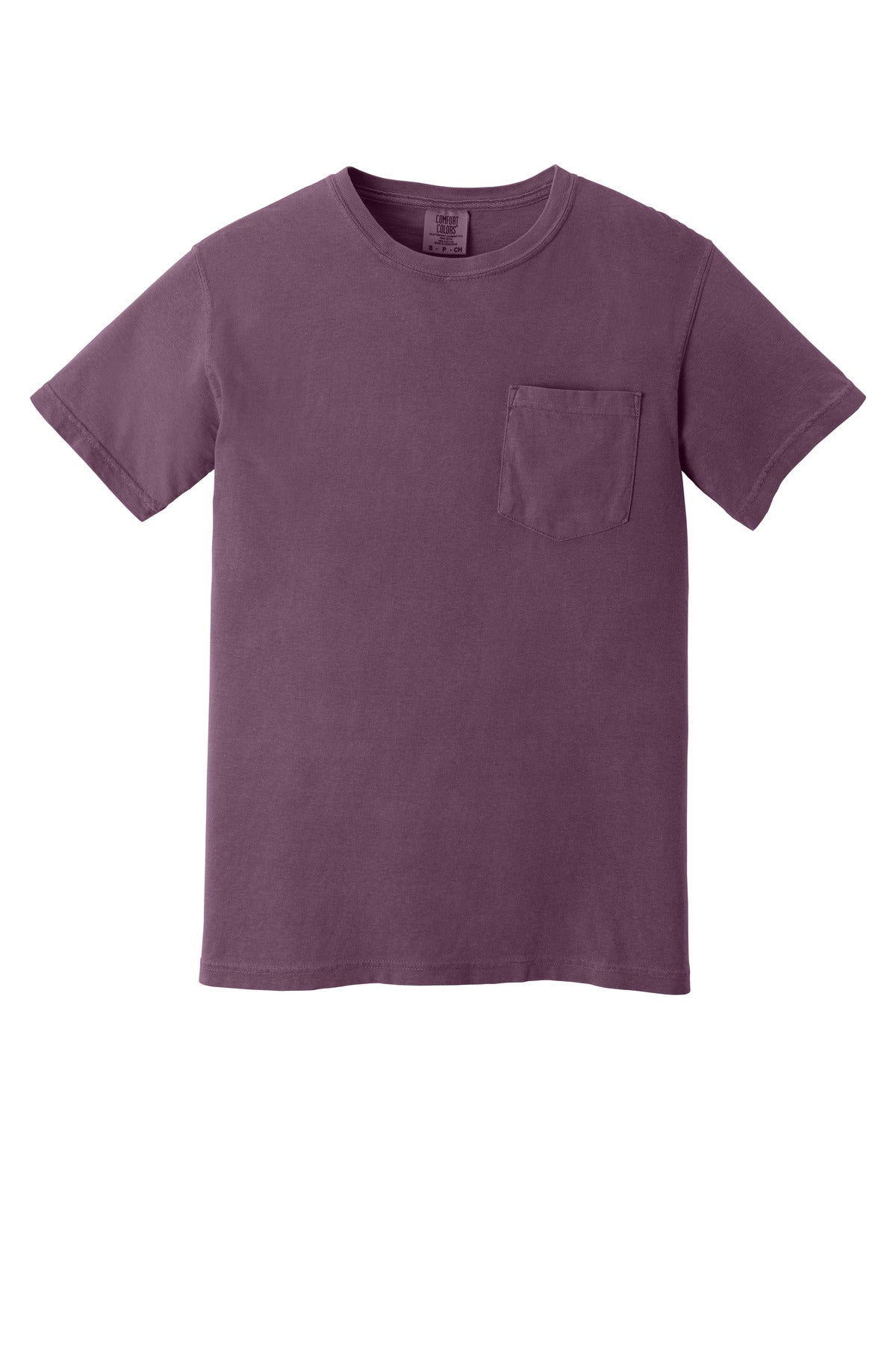 COMFORT COLORS  Heavyweight Ring Spun Pocket Tee - Berry