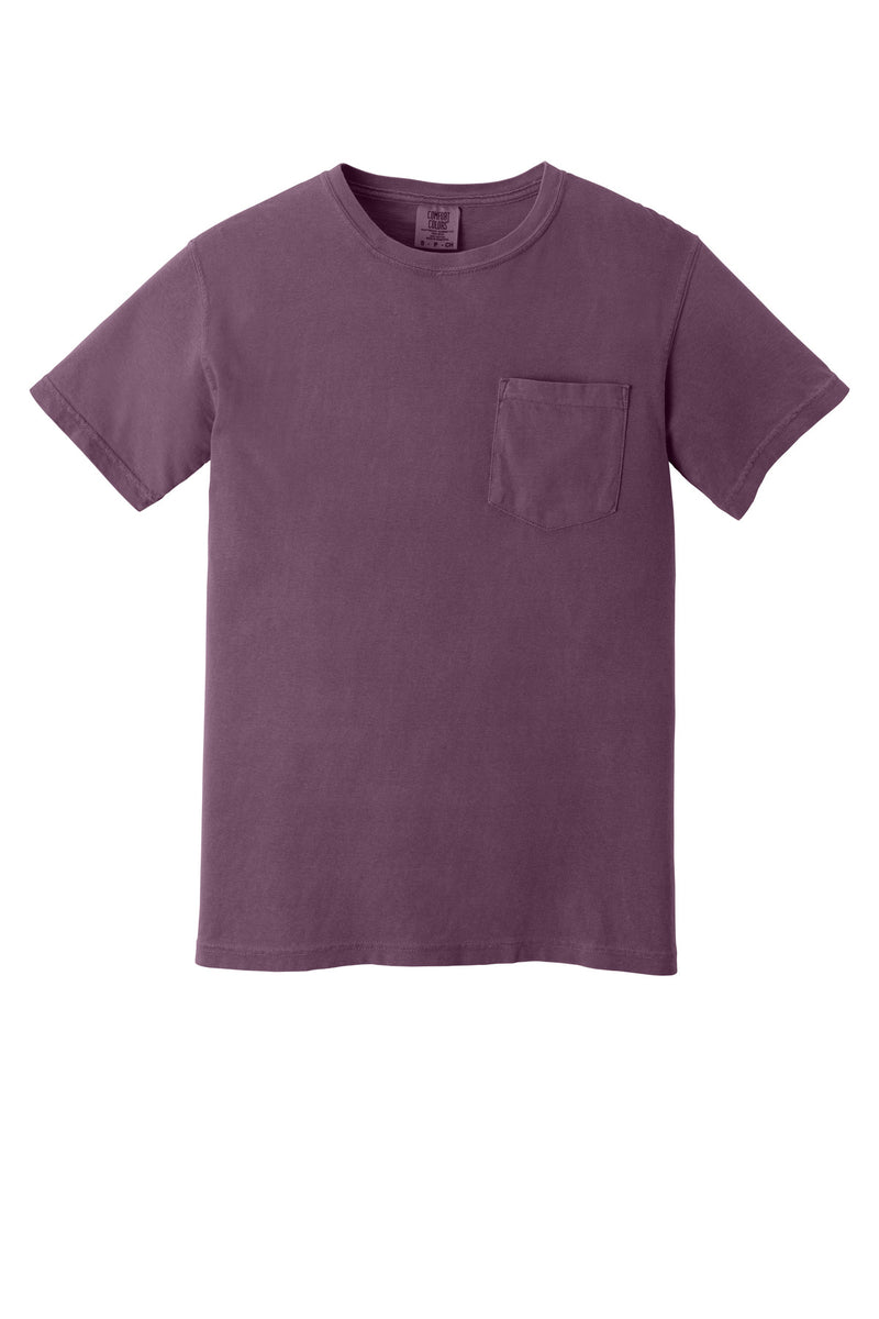 COMFORT COLORS  Heavyweight Ring Spun Pocket Tee - Berry