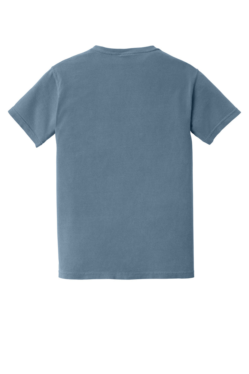 COMFORT COLORS  Heavyweight Ring Spun Pocket Tee - Blue Jean