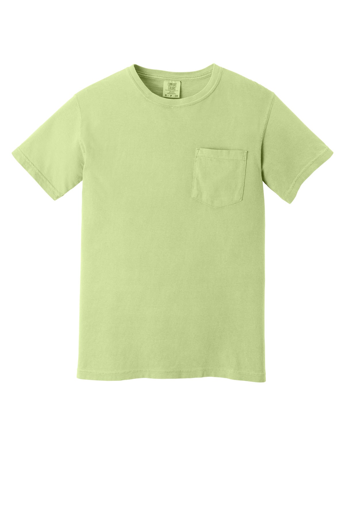 COMFORT COLORS  Heavyweight Ring Spun Pocket Tee - Celadon