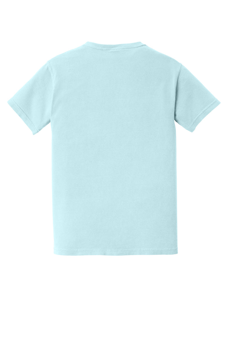 COMFORT COLORS  Heavyweight Ring Spun Pocket Tee - Chambray