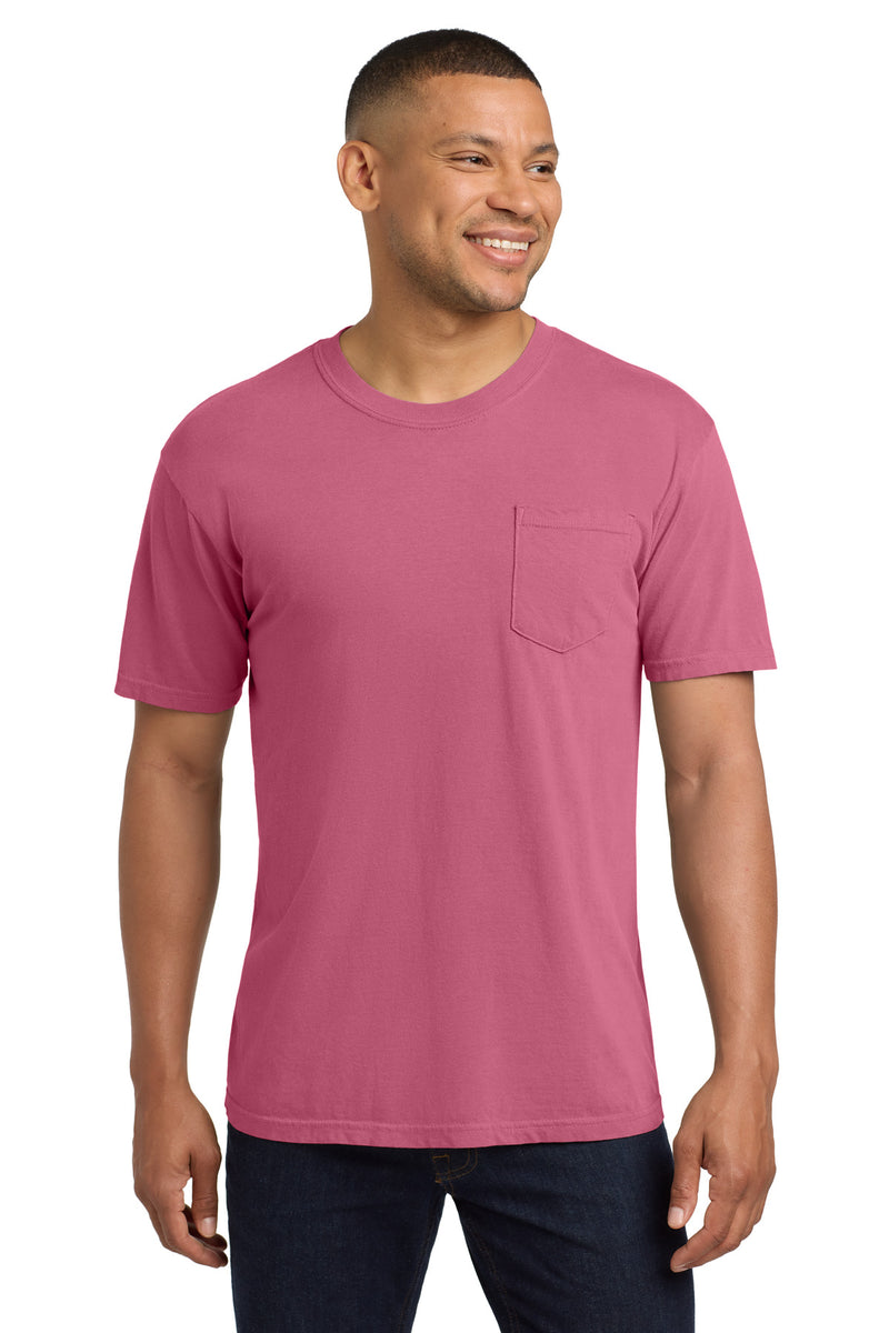 COMFORT COLORS  Heavyweight Ring Spun Pocket Tee - Crunchberry