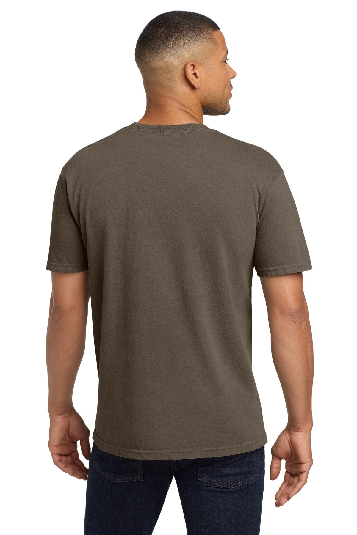 COMFORT COLORS  Heavyweight Ring Spun Pocket Tee - Espresso