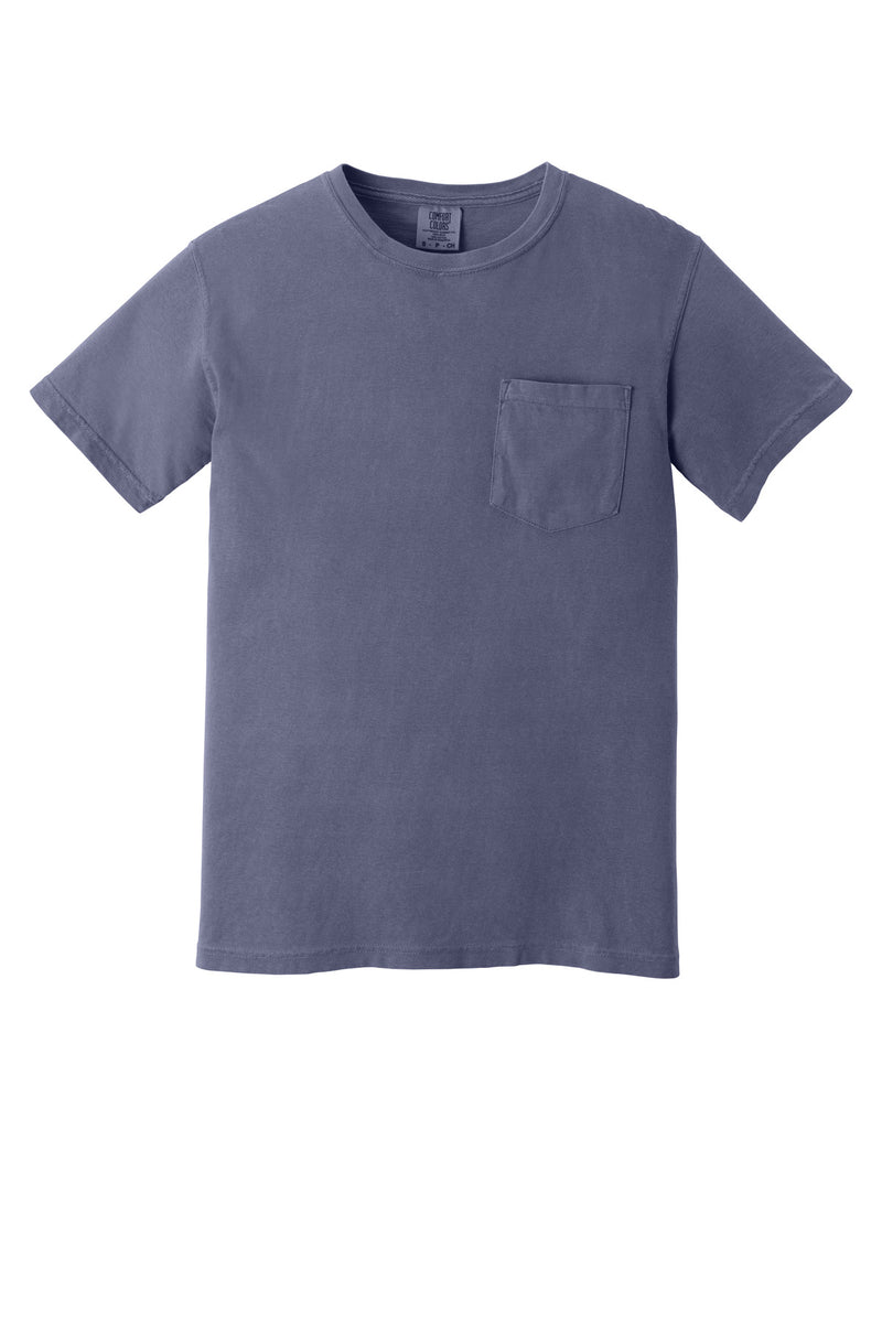 COMFORT COLORS  Heavyweight Ring Spun Pocket Tee - Grape