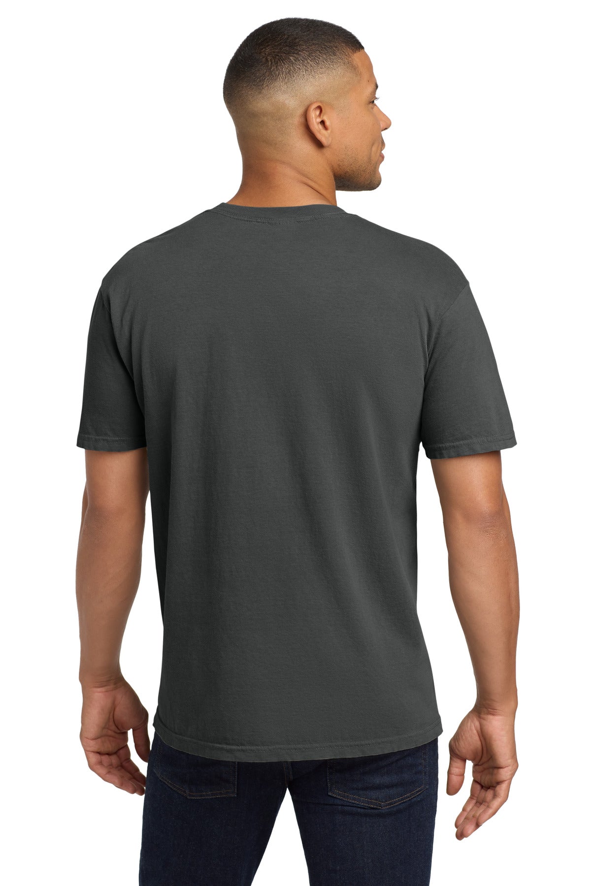 COMFORT COLORS  Heavyweight Ring Spun Pocket Tee - Graphite