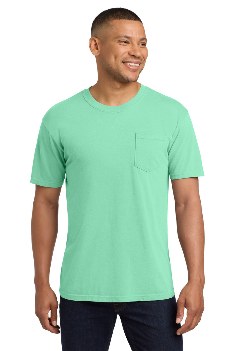 COMFORT COLORS  Heavyweight Ring Spun Pocket Tee - Island Reef