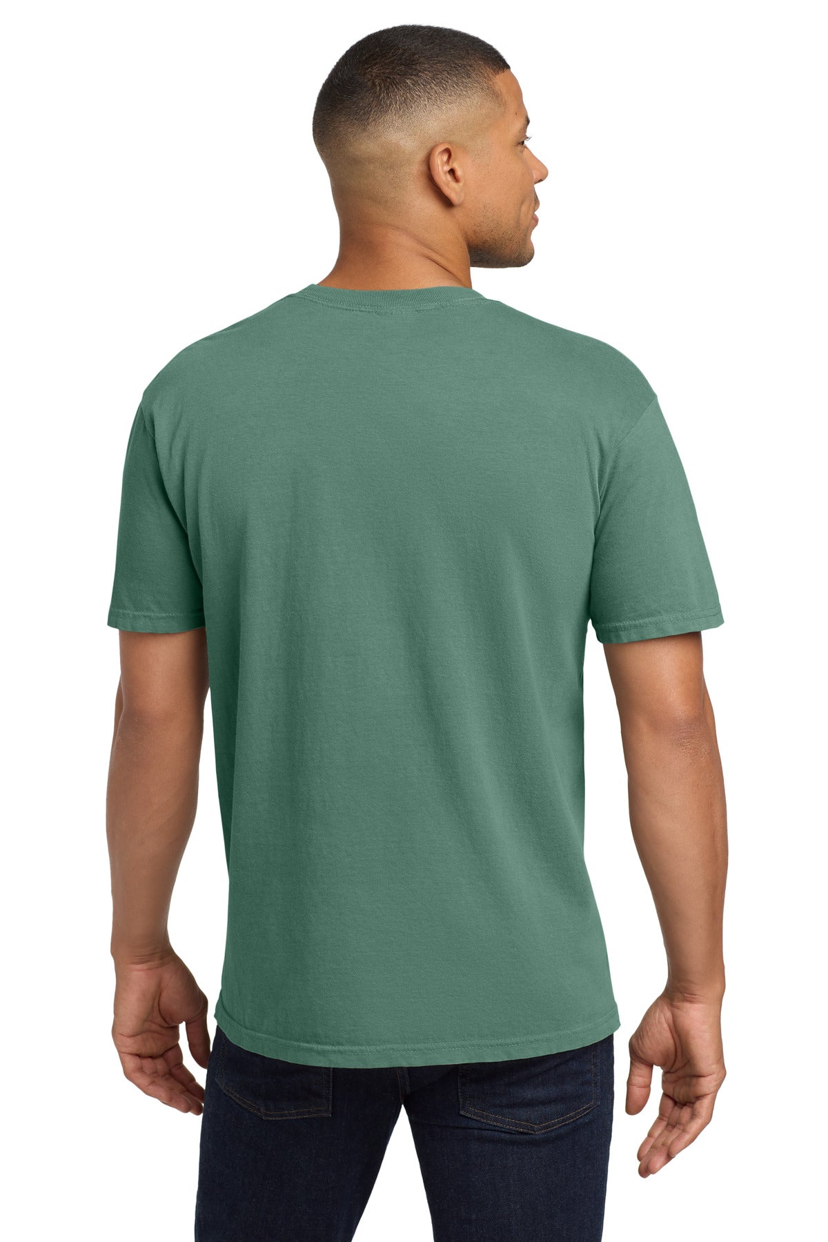 COMFORT COLORS  Heavyweight Ring Spun Pocket Tee - Light Green