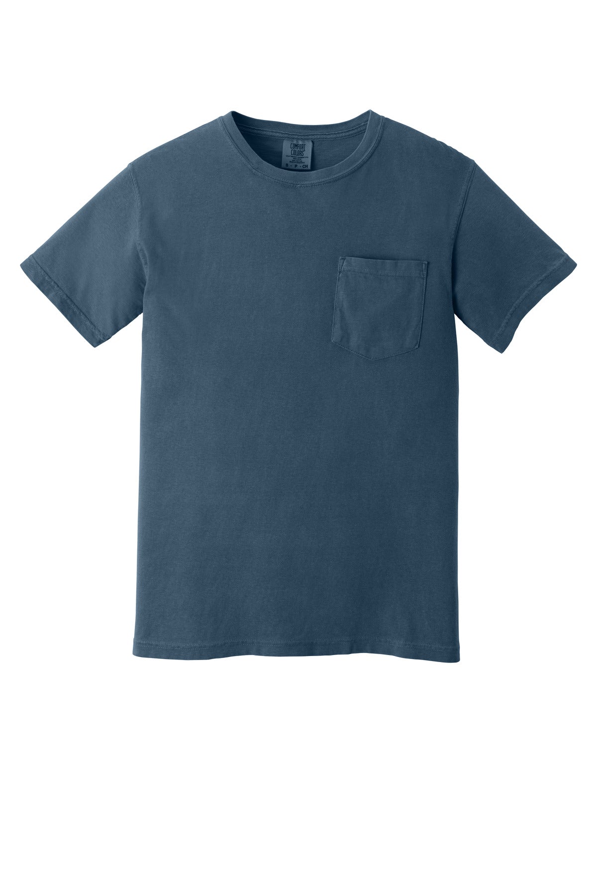 COMFORT COLORS  Heavyweight Ring Spun Pocket Tee - Midnight