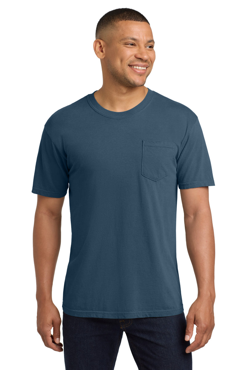 COMFORT COLORS  Heavyweight Ring Spun Pocket Tee - Midnight