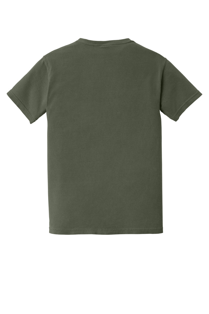 COMFORT COLORS  Heavyweight Ring Spun Pocket Tee - Moss