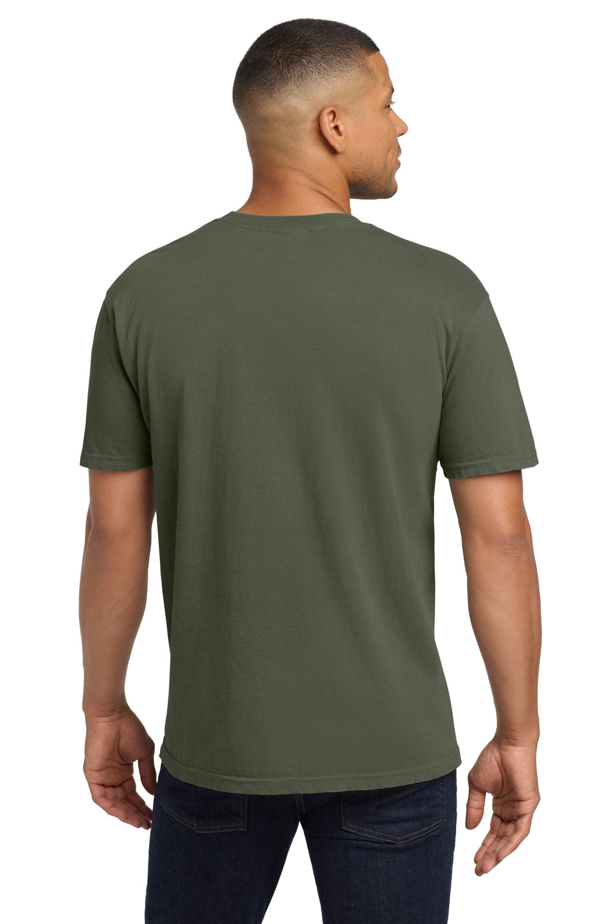 COMFORT COLORS  Heavyweight Ring Spun Pocket Tee - Moss