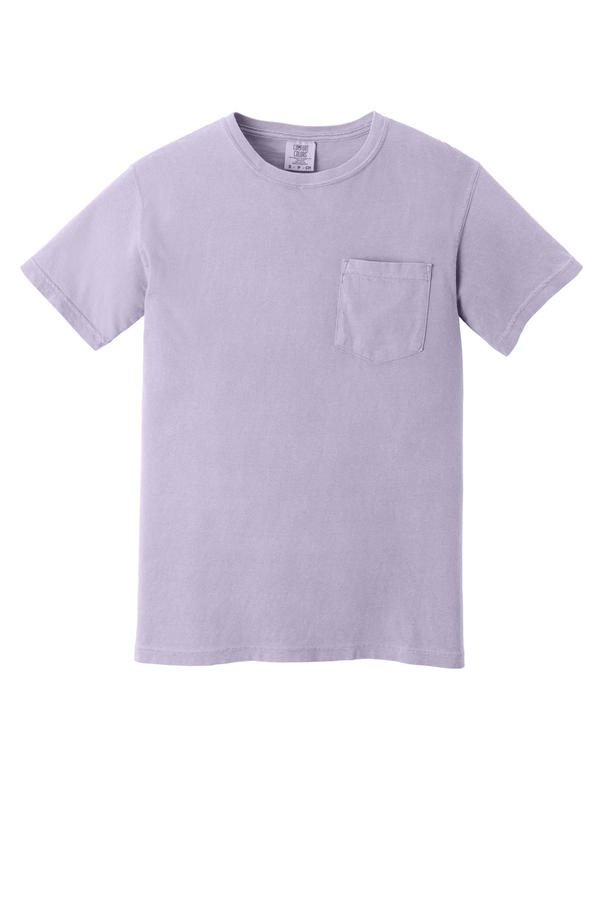 COMFORT COLORS  Heavyweight Ring Spun Pocket Tee - Orchid
