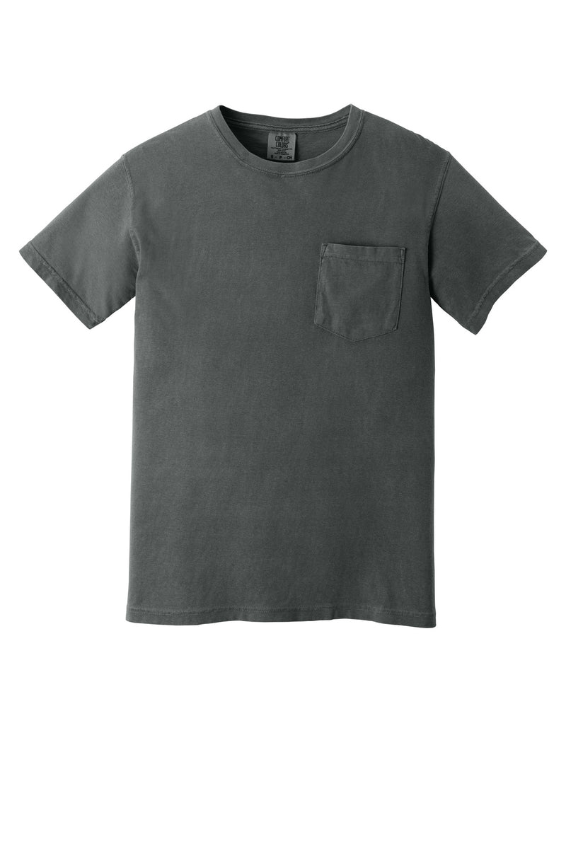 COMFORT COLORS  Heavyweight Ring Spun Pocket Tee - Pepper