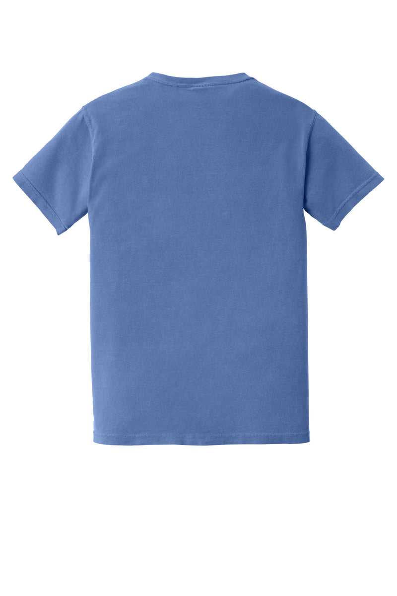 COMFORT COLORS  Heavyweight Ring Spun Pocket Tee - Periwinkle