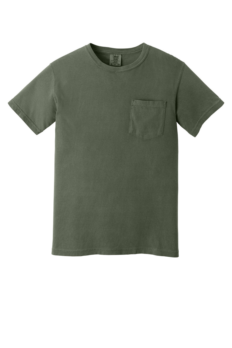 COMFORT COLORS  Heavyweight Ring Spun Pocket Tee - Sage