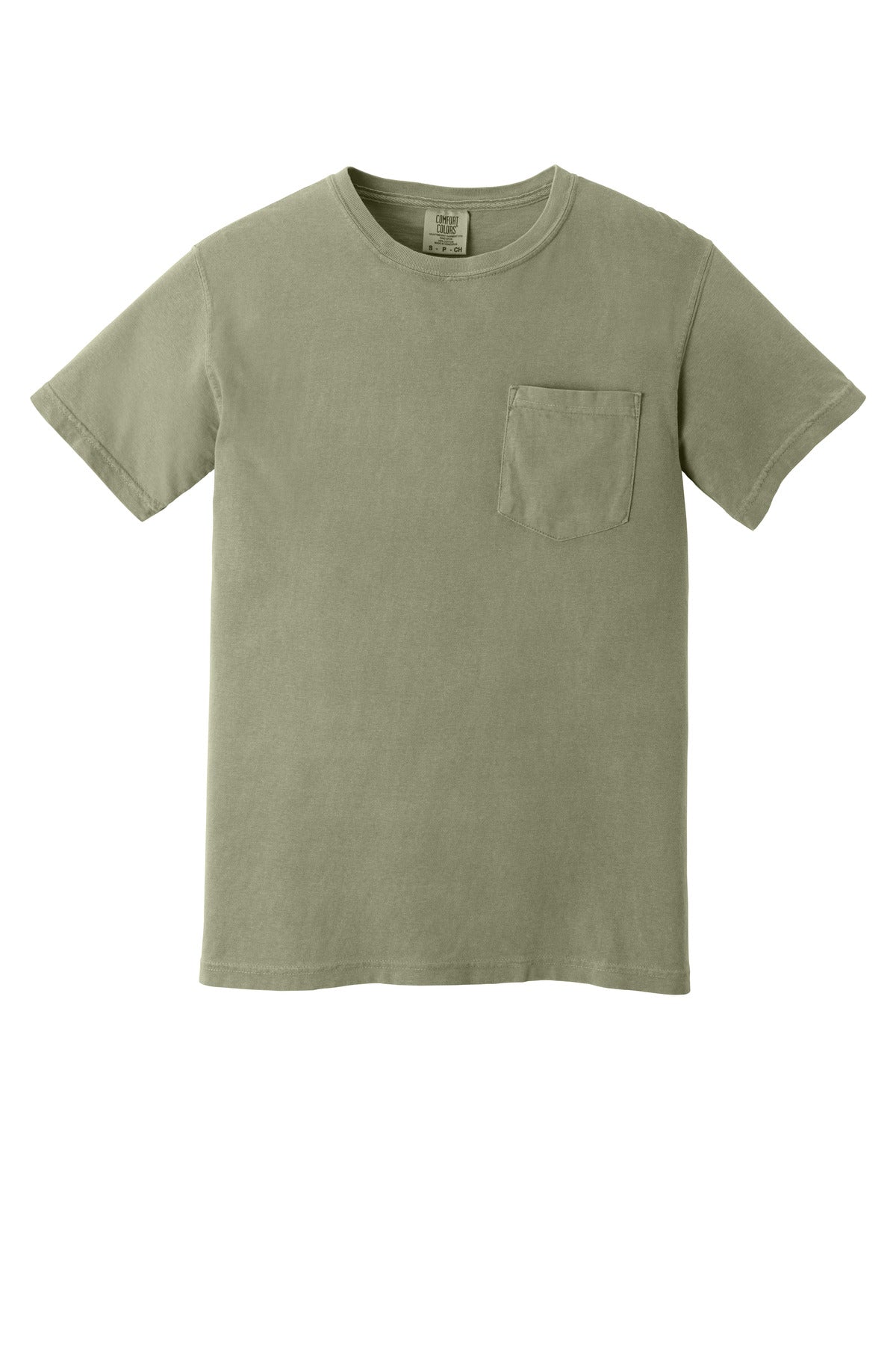 COMFORT COLORS  Heavyweight Ring Spun Pocket Tee - Sandstone