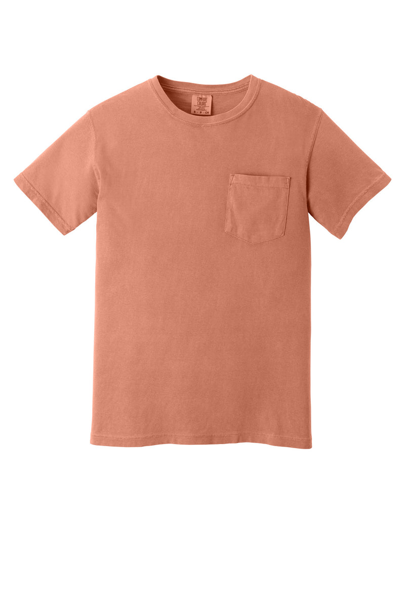 COMFORT COLORS  Heavyweight Ring Spun Pocket Tee - Terracota
