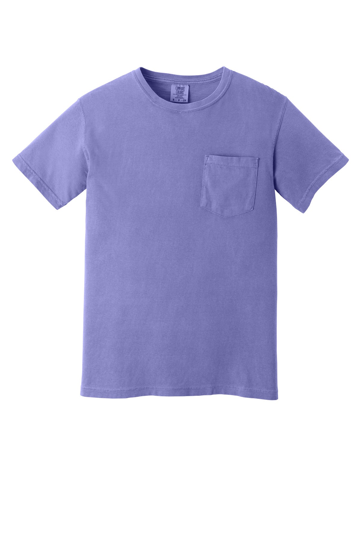 COMFORT COLORS  Heavyweight Ring Spun Pocket Tee - Violet