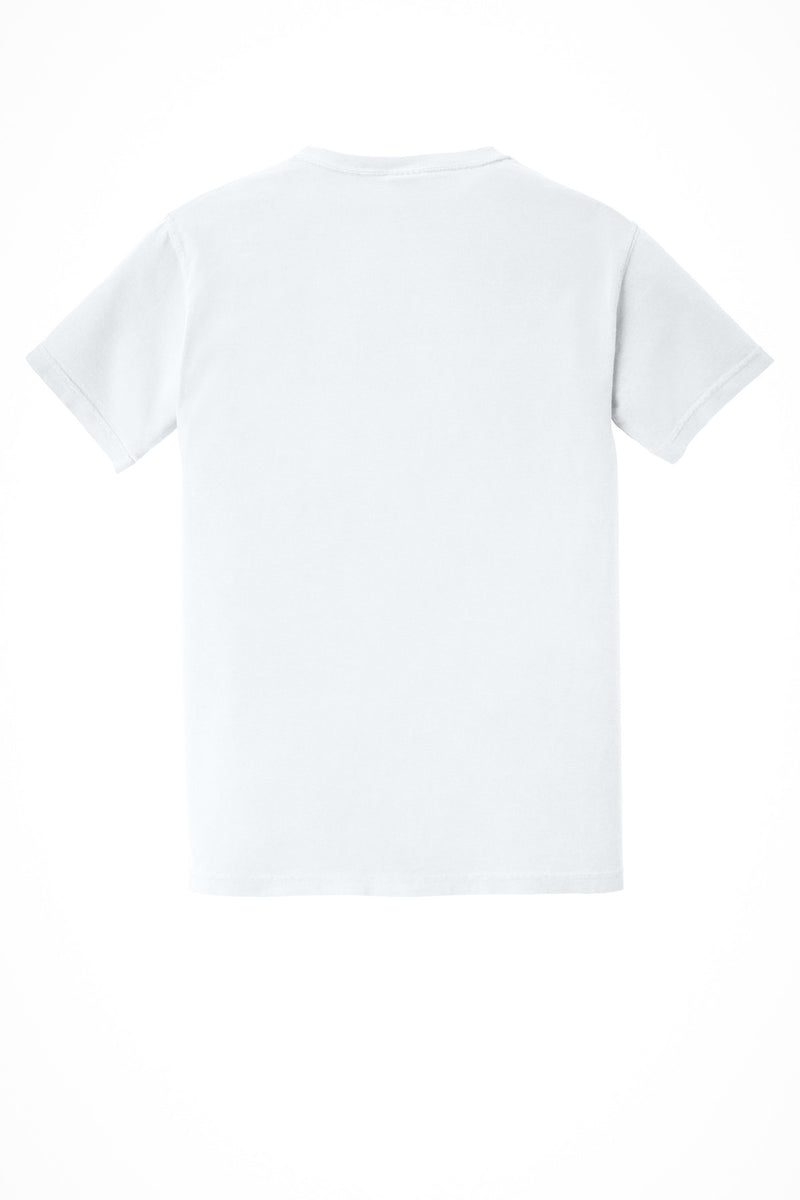COMFORT COLORS  Heavyweight Ring Spun Pocket Tee - White
