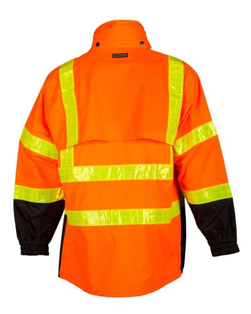 Unisex Storm Stopper Pro Rainwear Jacket - Orange