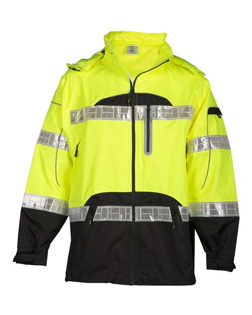 Unisex Premium Black Series® Rainwear Jacket - Lime
