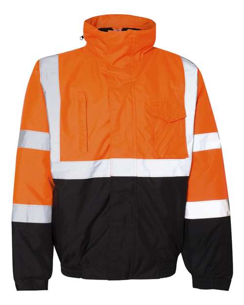 Unisex Economy Bomber Jacket - Orange